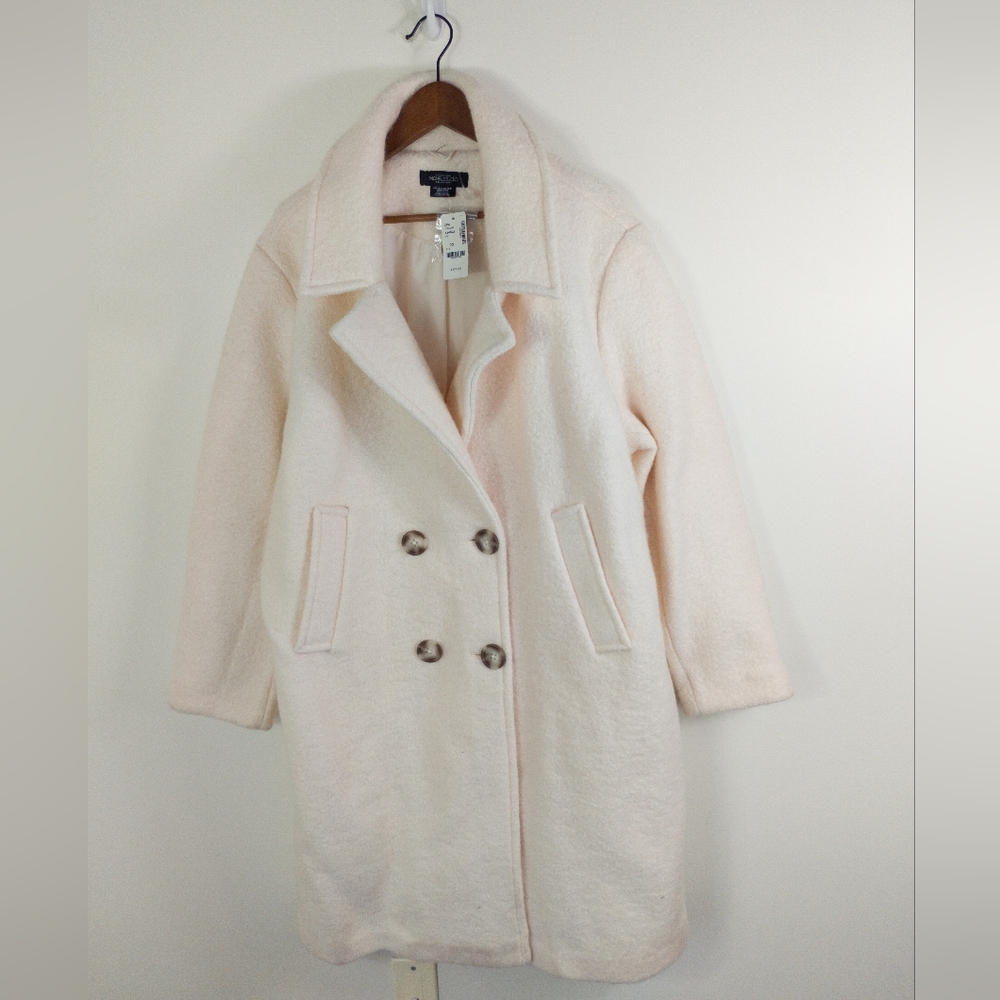 Michel Studio Boucle Coat Size 2X New